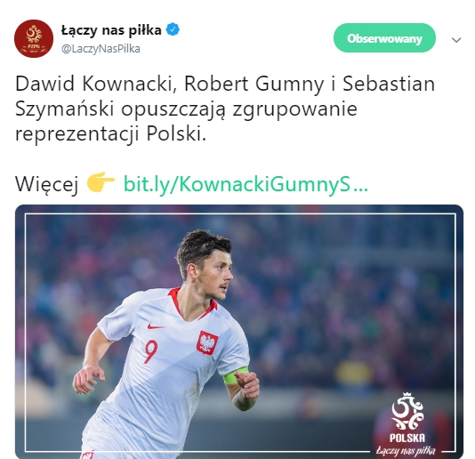Kolejni piłkarze OPUSZCZAJĄ zgrupowanie reprezentacji Polski!